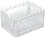 Eurobox-System Box Flap Side 40 x 30 x 22 cm Transparent