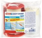 Tesa Easy Cover Universal Transparent Promo Pack 20 m x 55 cm 2 St&uuml;ck