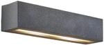 Lindby Beton Wandleuchte Wandlampe Innen Nellie 9624678 Modern in Alu aus Beton