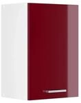 Vicco H&auml;ngeschrank R-Line H&auml;ngender K&uuml;chenschrank Bordeaux Hochglanz/Wei&szlig; 40 cm
