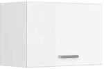 Vicco H&auml;ngeschrank R-Line H&auml;ngender K&uuml;chenschrank Wei&szlig; Hochglanz/Wei&szlig; 60 cm