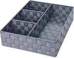 Wenko Organizer Adria Grau 10 cm x 32 cm x 32 cm