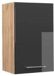 Vicco H&auml;ngeschrank Fame-Line Anthrazit Hochglanz/Goldkraft Eiche 45 cm