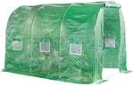 Garmio Foliengewaechshaus Cicata Tomatenzelt Winterfest 3X2X2M Fr&uuml;hbeet Pflanzenhaus