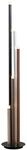 Lucande LED Stehlampe Stoika 9918008 Dimmbar Modern in Schwarz aus Metall 5-flammig