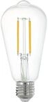 Eglo LED Leuchtmittel ST64 Klar E27 6W
