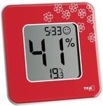 TFA Digitales Thermo-Hygrometer Style Rot