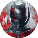 Komar Vliesfototapete Dot Avengers Painting Ant-Man selbstklebend &Oslash; 125 cm