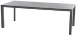 Siena Garden Gartentisch Silva Rechteckig HPL Titan 100 cm x 220 cm