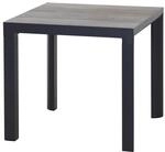 Siena Garden Gartentisch Silva Rechteckig Keramik Washed Grey 80 cm x 80 cm