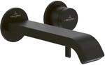 Villeroy & Boch Waschtischauslauf-Set Dawn ohne Ablaufgarnitur in Matt Black