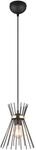 Reality Pendelleuchte Rod 1-flammig Schwarz-Gold 20 cm x 20 cm