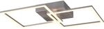 Reality LED Deckenleuchte Trail 1-flammig Titanfarbig 44,6 cm x 39,6 cm