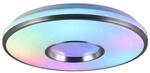 Reality LED-Deckenleuchte 1-flammig Realta Aluminium Geb&uuml;rstet &Oslash; 39 cm