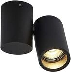 Arcchio Deckenlampe Gesina 9624483 Modern in Schwarz aus Aluminium 1-flammig...