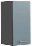 Vicco H&auml;ngeschrank R-Line H&auml;ngender K&uuml;chenschrank Blau-Grau/Anthrazit 30 cm