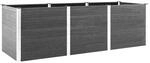 vidaXL Garten-Hochbeet 300x100x91 cm WPC Grau 318102