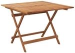 vidaXL Gartentisch Klappbar 90x90x75 cm Massivholz Akazie 319671