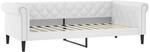 vidaXL Tagesbett Wei&szlig; 90x200 cm Kunstleder 354227