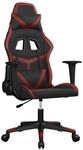 vidaXL Gaming-Stuhl Schwarz und Weinrot Kunstleder 3143672