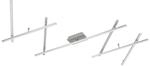 Lindby LED Deckenleuchte Kerem 9626984 Dimmbar Modern in Alu aus Metall 1-flammig