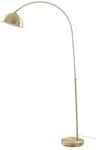Lindby Stehlampe Bogenleuchte Lennart 4018248 Modern in Gold Messing aus Metall