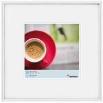 walther design Galeria Kunststoff Bilderrahmen 50x50 cm Weiss