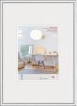 walther design New Lifestyle Kunststoff Bilderrahmen Kunstglas 60x90 cm Silber