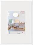walther design New Lifestyle Kunststoff Bilderrahmen Kunstglas 50x70 cm Weiss