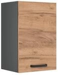 Vicco H&auml;ngeschrank R-Line H&auml;ngender K&uuml;chenschrank Goldkraft Eiche/Anthrazit 40 cm