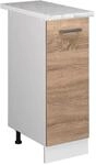 Vicco Apothekerschrank R-Line Medizinschrank f&uuml;r die K&uuml;che Sonoma Wei&szlig; 30 cm AP