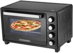 Steinborg SB-3013 Backofen mit Umluft 35 Liter 1600 Watt Schwarz