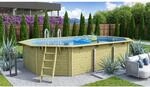 Karibu Pool Modell 4 X Set KDI mit Innenh&uuml;lle Blau