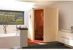 Weka Element-Ecksauna Kiruna 2 Sparset 3,6 kW BioS Glast&uuml;r