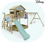Wickey Spielturm Disney Quest Kletterger&uuml;st mit Rutsche Pastellblau