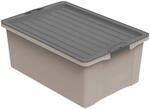 Rotho Stapelbox Compact A3 38, Cappucchino