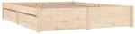 vidaXL Bett mit Schubladen 140x190 cm 3103503