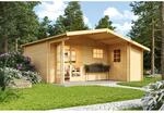 Lasita Maja Gartenhaus Little Rock Natur 510 cm x 430 cm