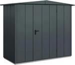 H&ouml;rmann Ger&auml;tehaus Elegant mit Satteldach Typ 1 RAL7016 Anthrazitgrau...