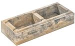 Diephaus Mauerstein Stretto Pur Muschelkalk 60 x 25 x 12,5 cm