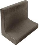 Diephaus L-Stein unbewehrt Anthrazit 40 x 40 x 30 x 7 cm L-Stein