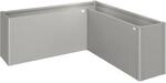 Biohort Pflanzbeet Belvedere Maxi L200 Quarzgrau-Metallic