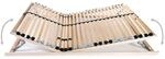vidaXL Lattenrost mit 28 Latten 7 Zonen 120 x 200 cm605889