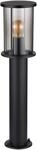 Globo Au&szlig;enleuchte Gracey Edelstahl 60 cm Schwarz Matt