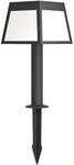 Eglo LED-Solar-Erdspie&szlig; Altilia mit Sensor 56 cm x 15,5 cm Schwarz-Wei&szlig;