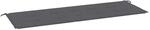 vidaXL Gartenbank-Auflage Anthrazit 150x50x3 cm Oxford-Gewebe 43191
