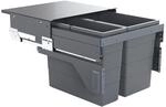 HAILO Abfallsammler M&uuml;lleimer Cargo 500 mm 17L 13L 13L Deckel 3610831
