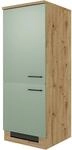 Flex-Well Exclusiv K&uuml;chen-Ger&auml;teschrank Cara 60cm (H161cm) Schilfgr&uuml;n-Artisan