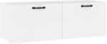 vidaXL Wandschrank Wei&szlig; 100x36,5x35 cm Holzwerkstoff Modell 2
