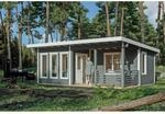 Skan Holz Gartenhaus Arnheim 670 cm x 444 cm Schiefergrau